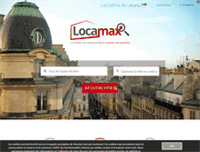Tablet Screenshot of locamax.fr